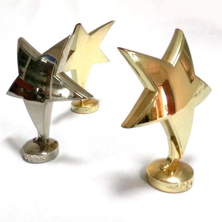 3d Star Metal Trophy Parts