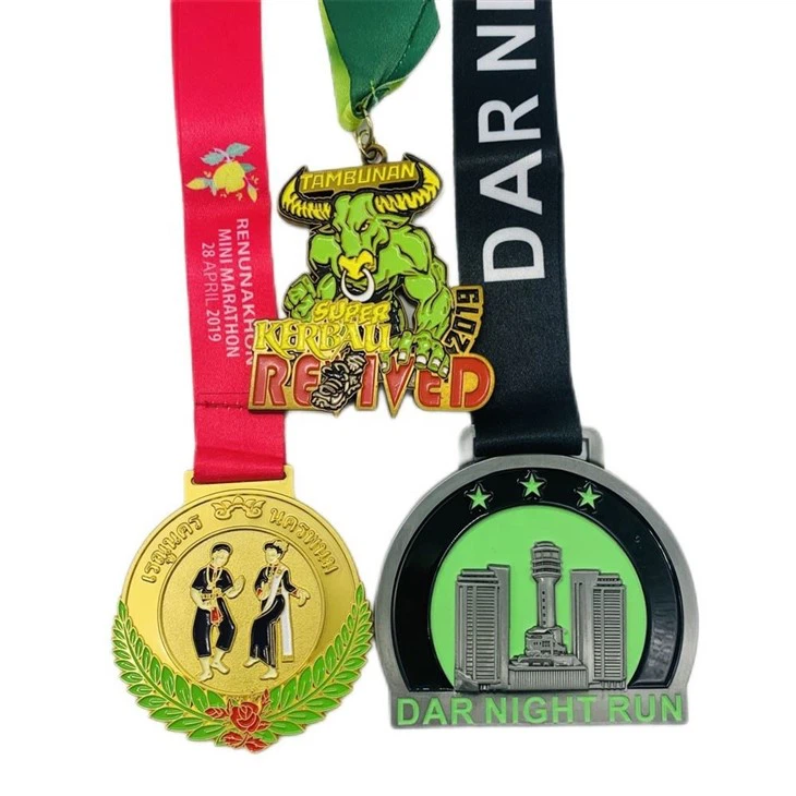 Honor Running Metal Sport Medal