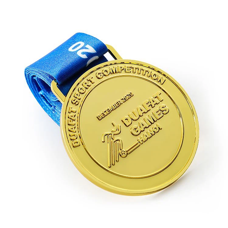 Personalización de medallas de carreras deportivas de metal