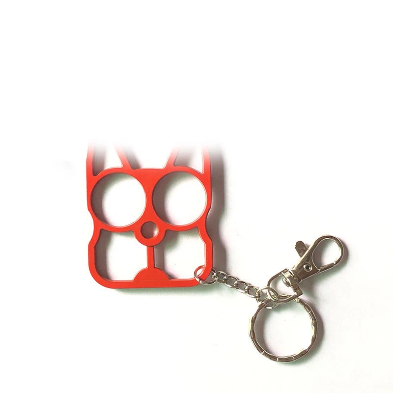 Mini abridor de botellas de metal con multifunción.