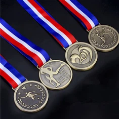 Medalla de maratón deportiva de metal para recuerdo